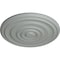 Ekena Millwork Carton Ceiling Medallion (For Canopies up to 3 3/4"), 17 3/4"OD x 1 3/8"P, Primed White CM18CA - alternate 3